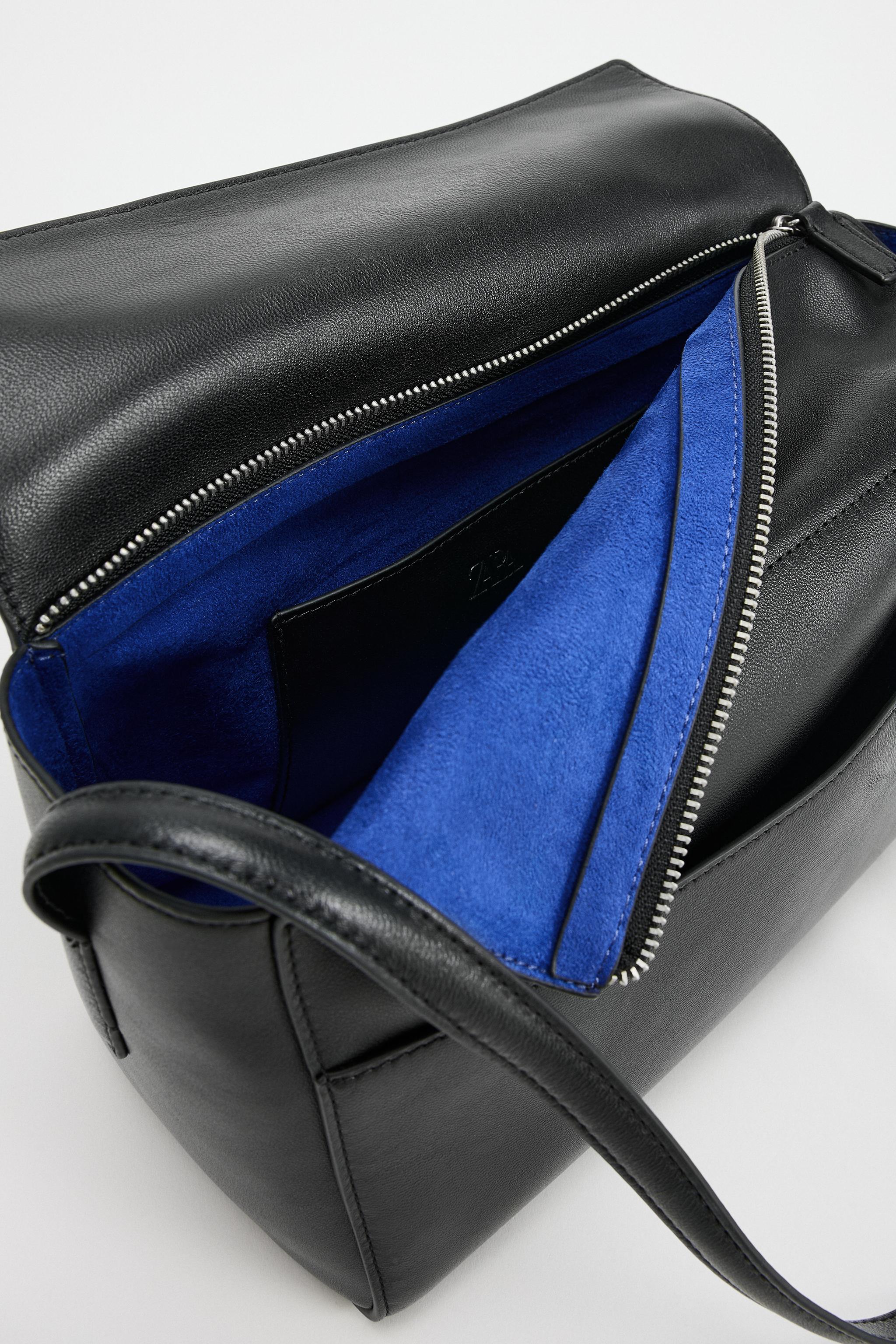 LEATHER SHOULDER BAG